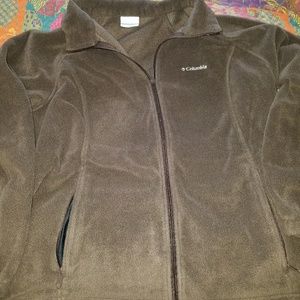 Chocolate Brown Columbia fleece jacket